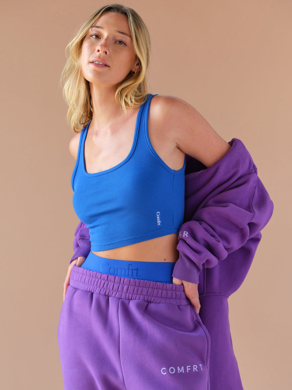 Rib Contour Crop Tank