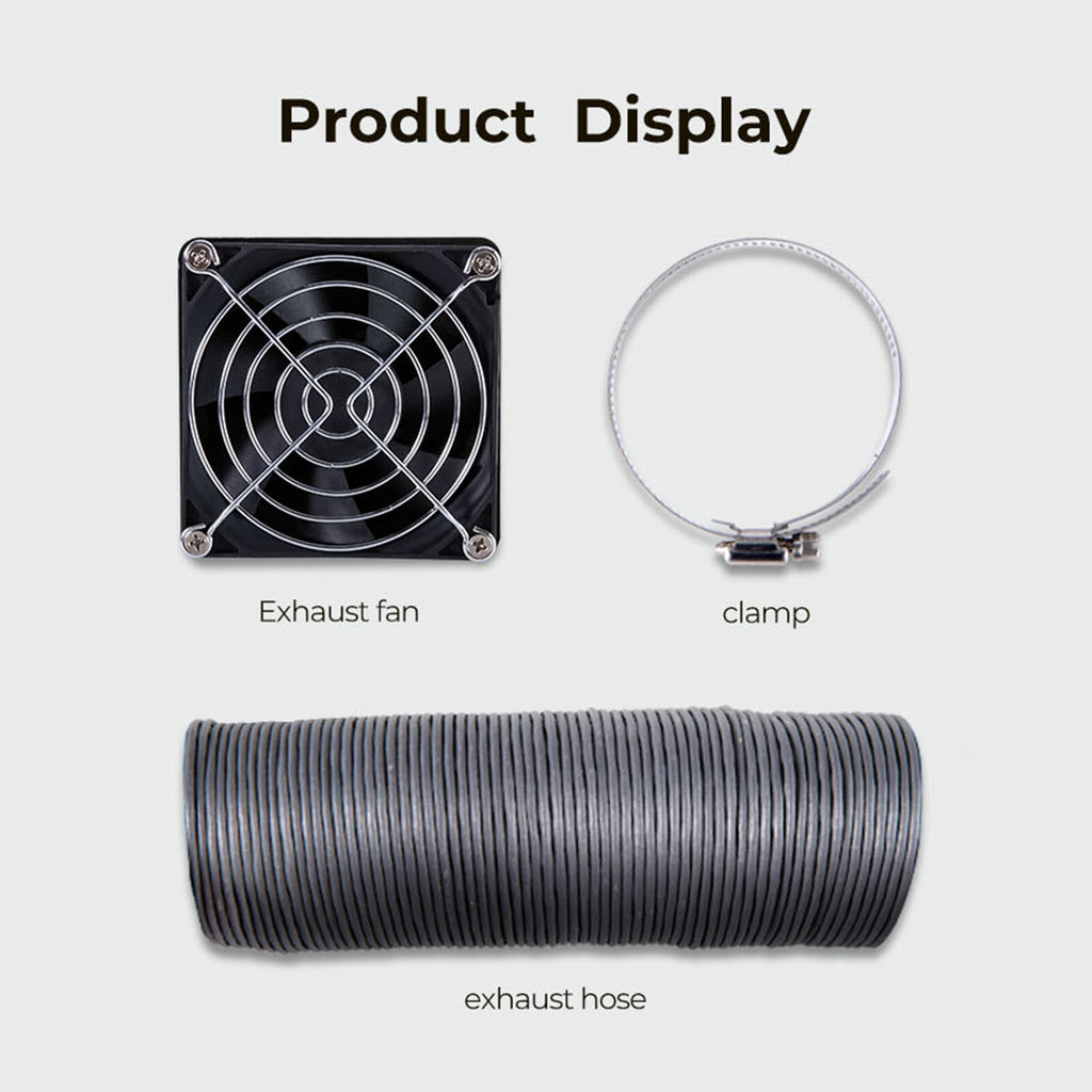 Fume Extraction Kit with 4000 RPM Ventilation Fan And 2000mm Exhaust Hose I53115