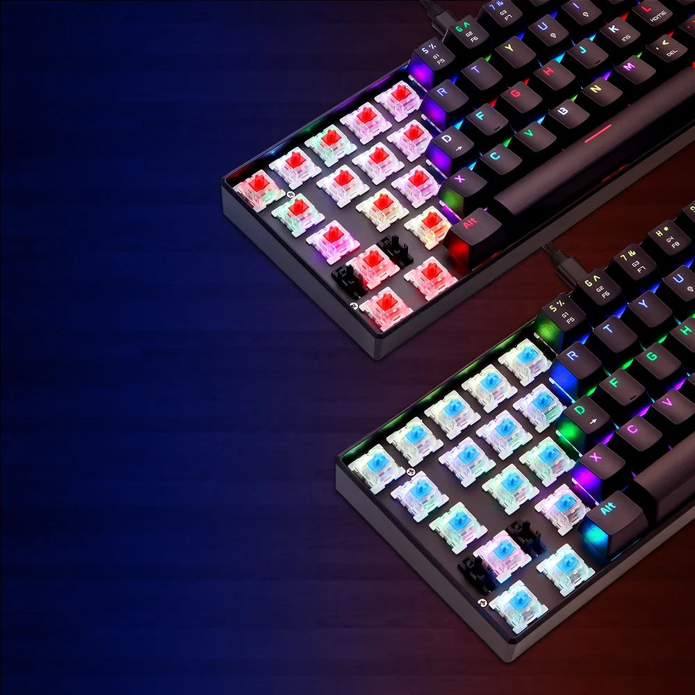61 Keys RGB USB Mechanical Gaming Keyboard C7947