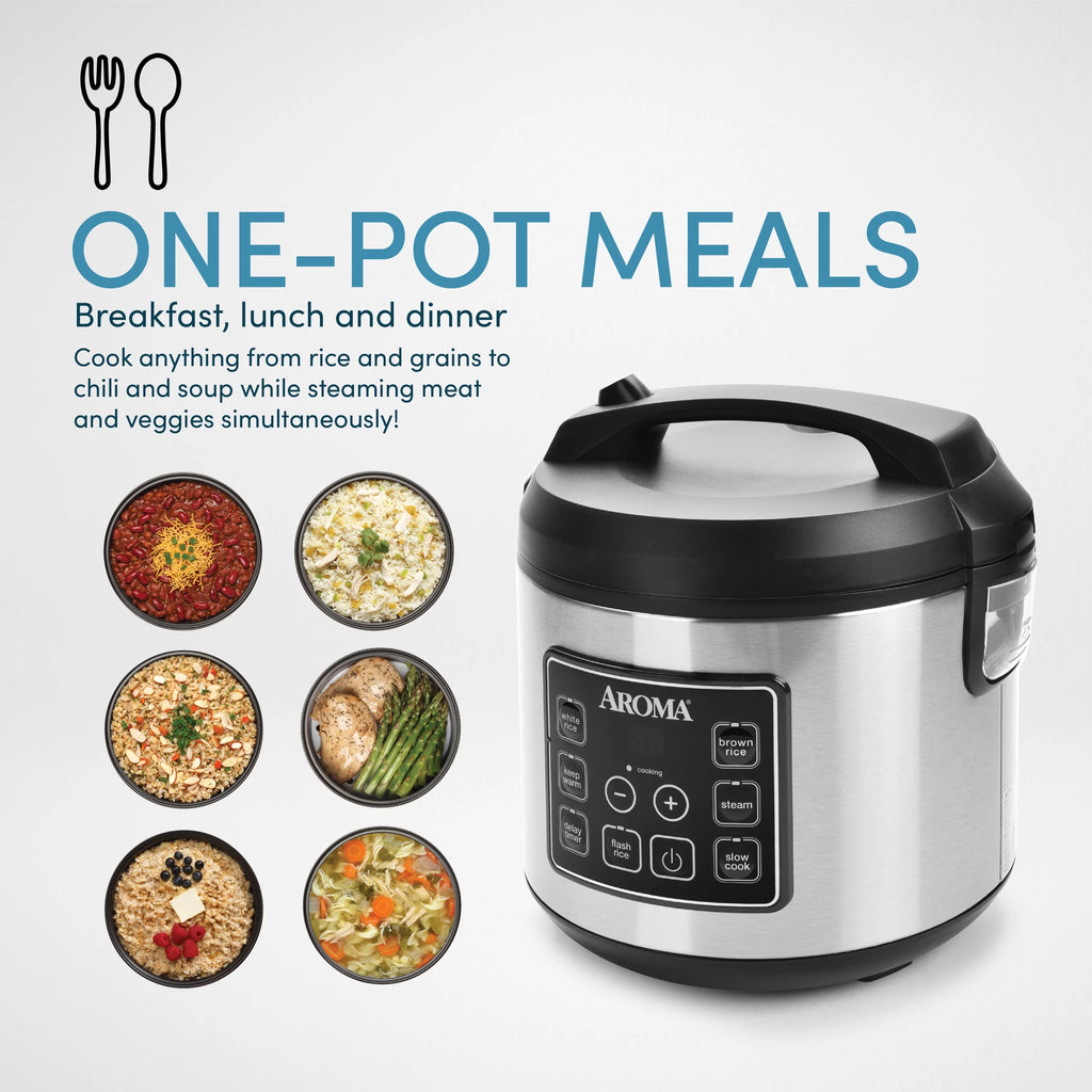 20-Cup Programmable Rice & Grain Cooker and Multi-Cooker J6169