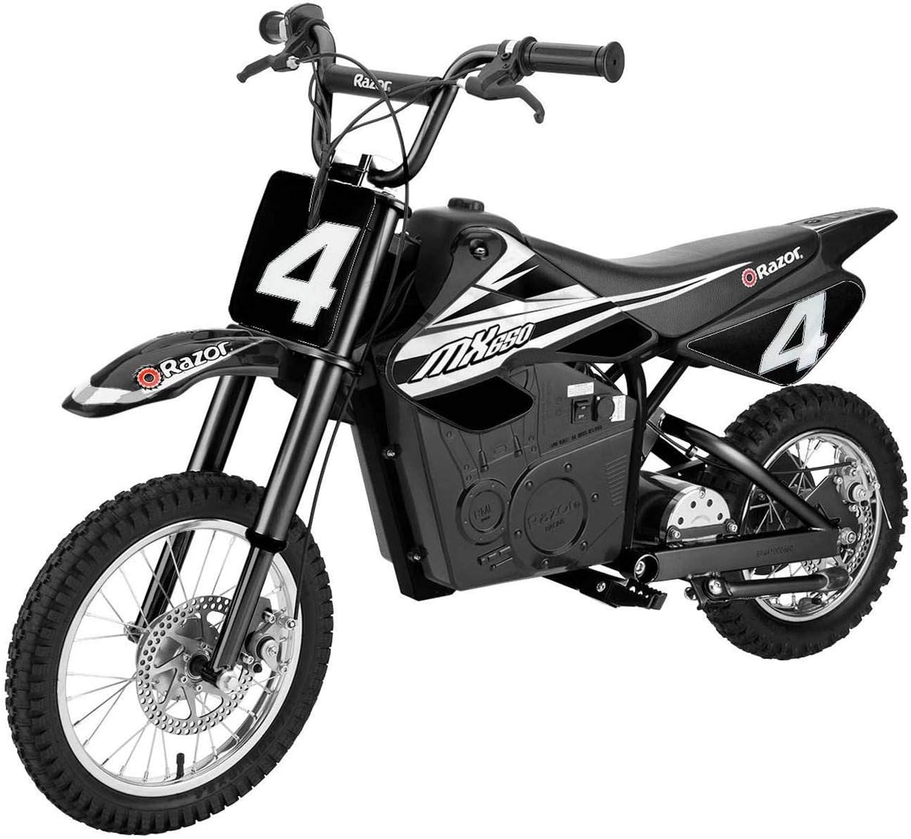 Black Electric Dirt Bike (2 Pack) V1894