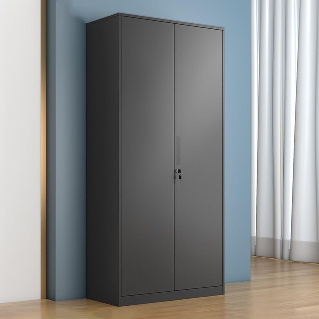 71" Tall Metal Storage Cabinet with Locking and Adjustable Shelves G3556