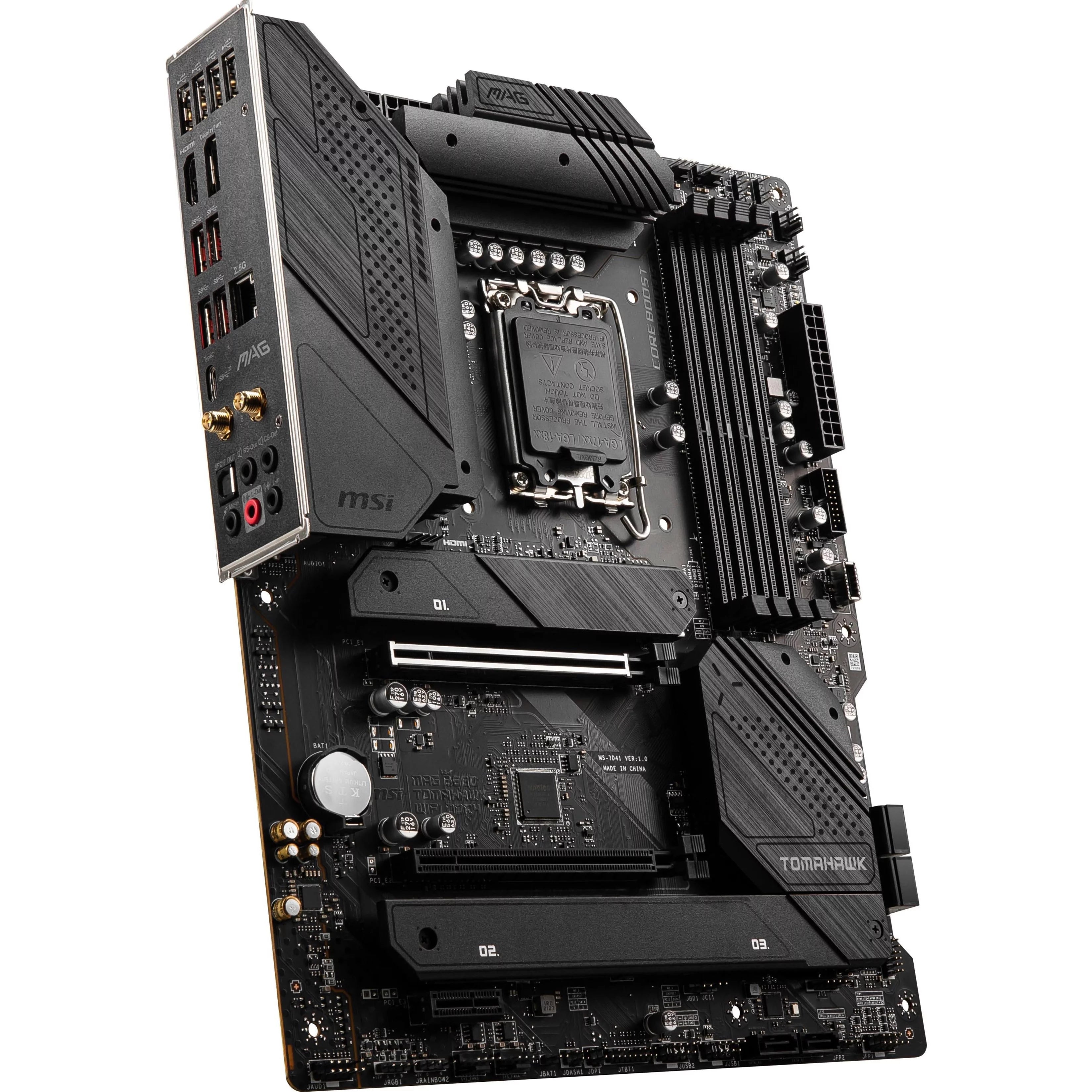 MAG B660 TOMAHAWK WIFI DDR4 LGA 1700 Intel B660 SATA 6Gb/s ATX Intel Motherboard T1309