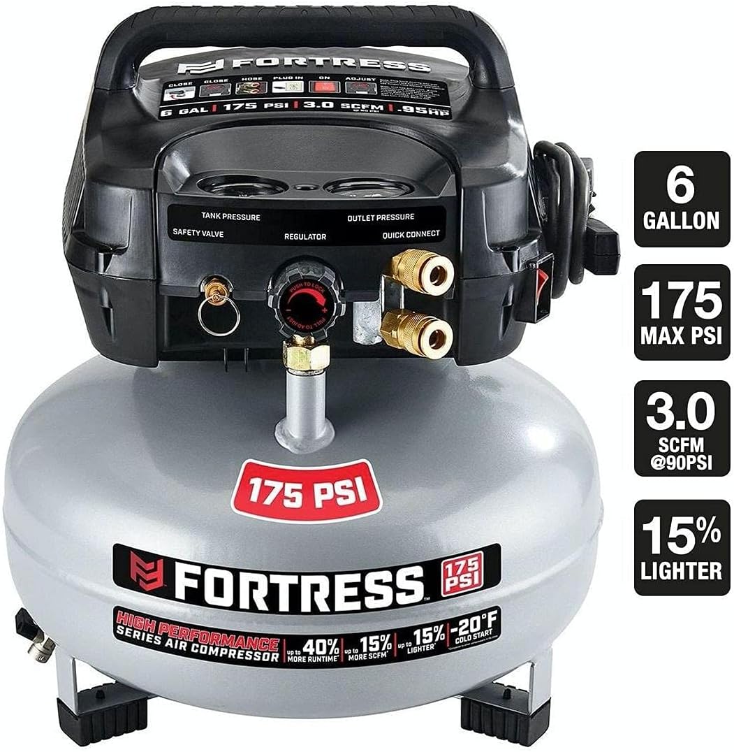 6 Gallon 175 PSI Air Compressor V68144