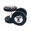 Black Chrome Cast Dumbbells 100 lbs. Sold as Pairs U614786