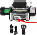 9500-lb. Load Capacity Electric Winch Kit with Synthetic Rope X90970