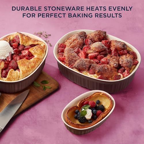 10-Piece Ceramic Bakeware Set with Lids V99217