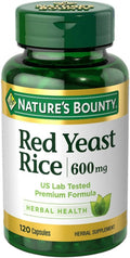 Red Yeast Rice 600mg 120 Capsules (Pack of 6) B538