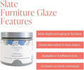 Slate Grey Antique Patina Special Effects Glaze (4 oz) P12702