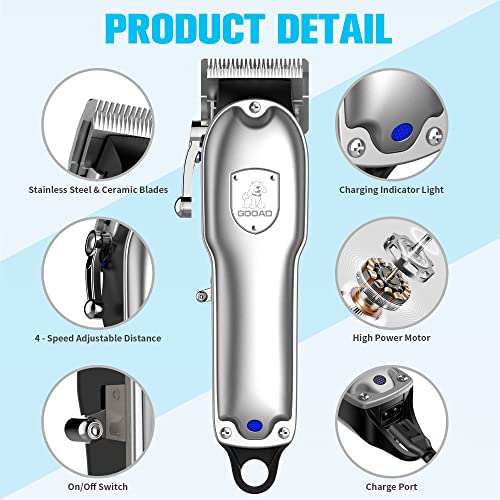Cordless Dog Grooming Clippers for Thick Coats X2199