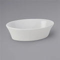 10 oz Porcelain White Oval Baker I803010