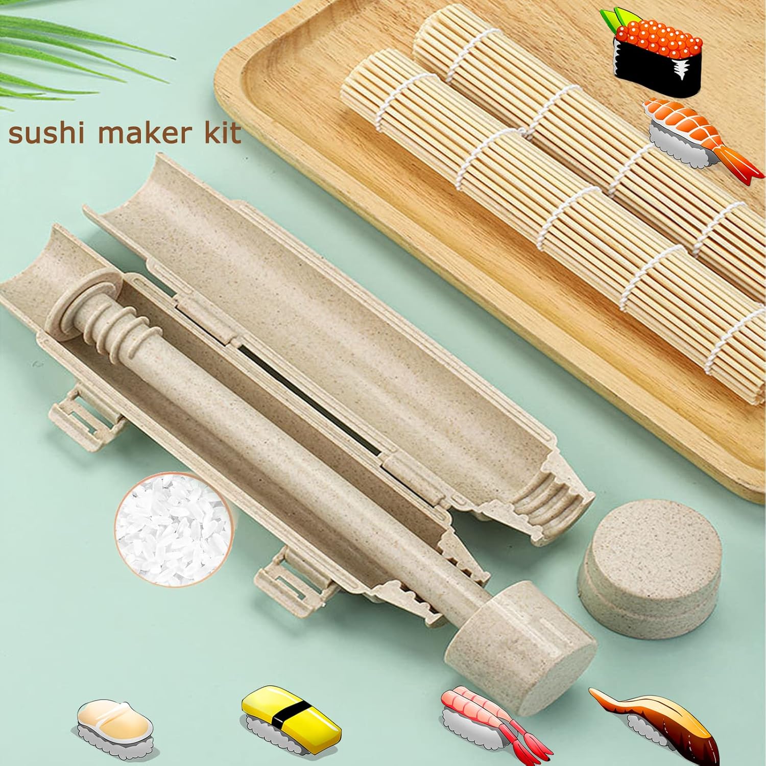 Bamboo Sushi Rolling Mat Q99133