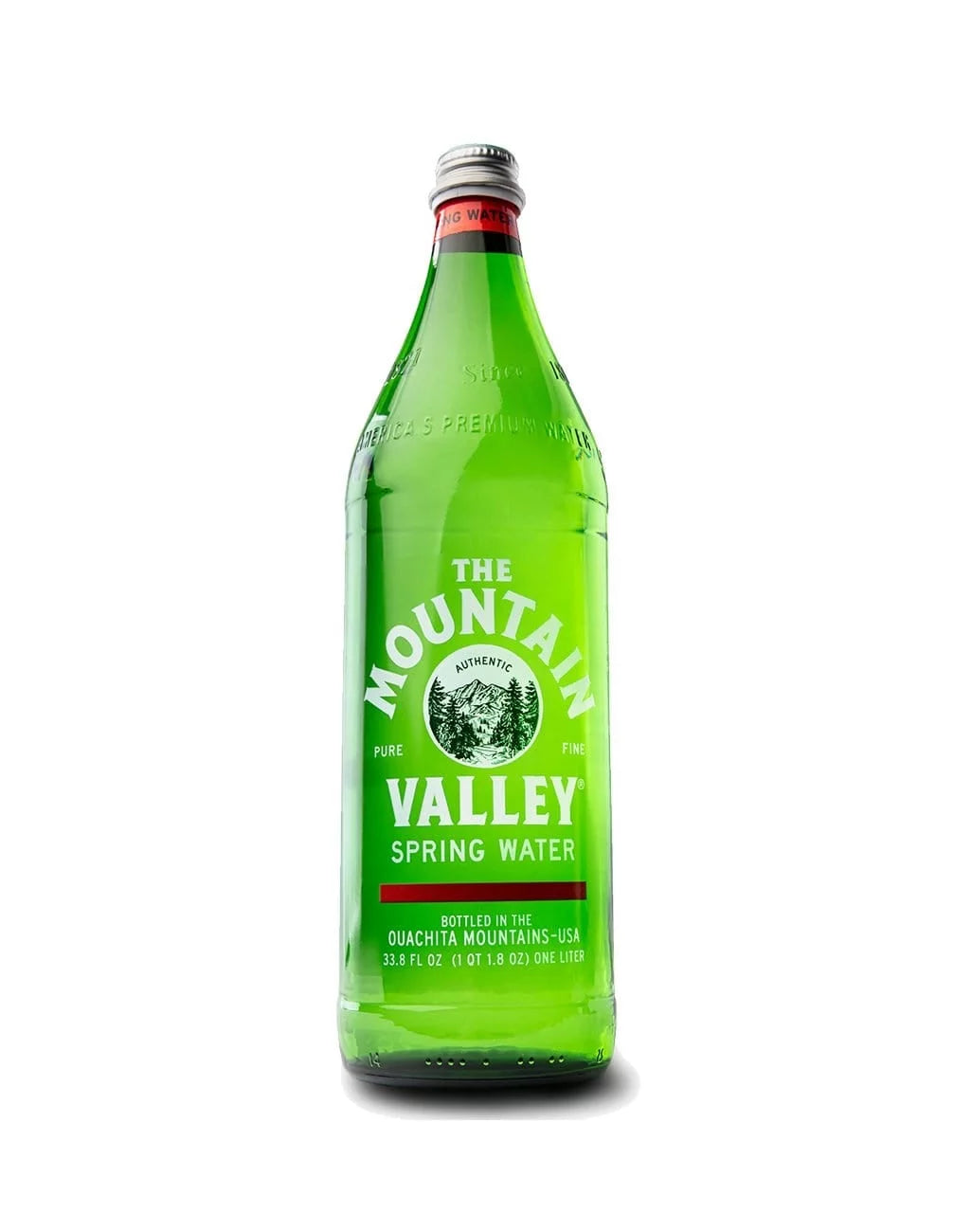 1L Glass Bottle Spring Water Pack of 12 Q568