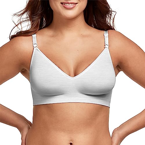 Women's Wireless T-shirt Bra, Moisture-wicking Convertible Smoothing Bra K2887