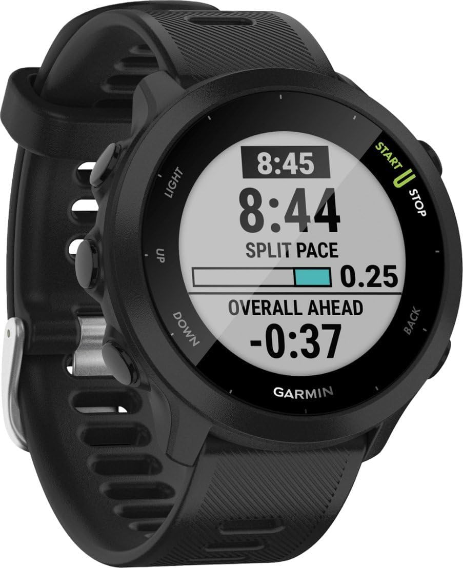 Black GPS Running Smartwatch Power Bundle X59699
