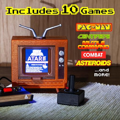 3.5" Mini Retro Console with 10 Classic Video Games R98701