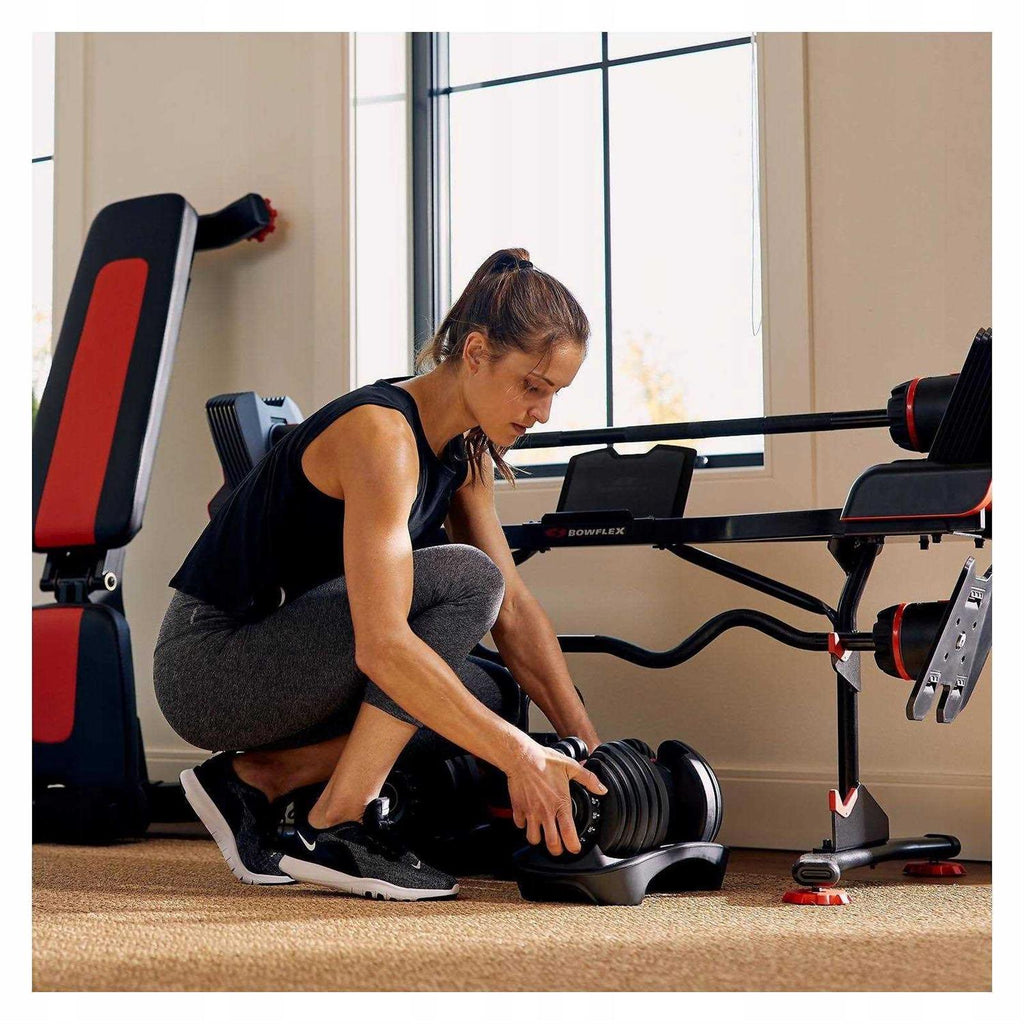 Barbell Stand with Media Rack X67610