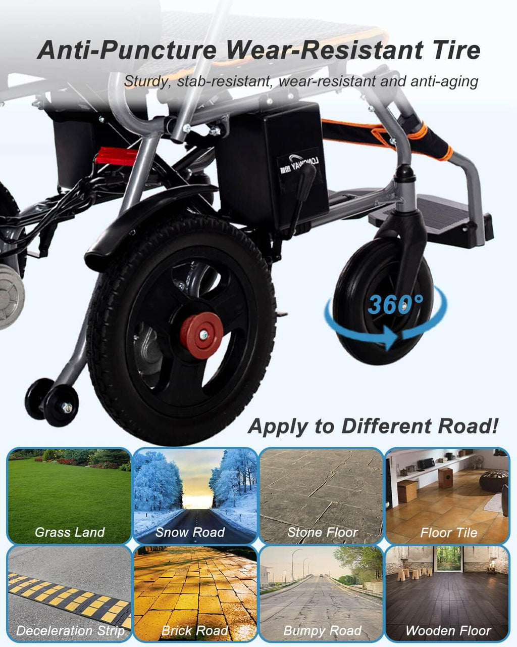 Foldable Electric Wheelchair R716347