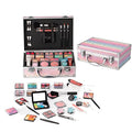 Makeup Kit with Eye Shadow Palette Lip Balm Blush Lip Gloss Brush Lip & Eye Pencil and Mirror O160