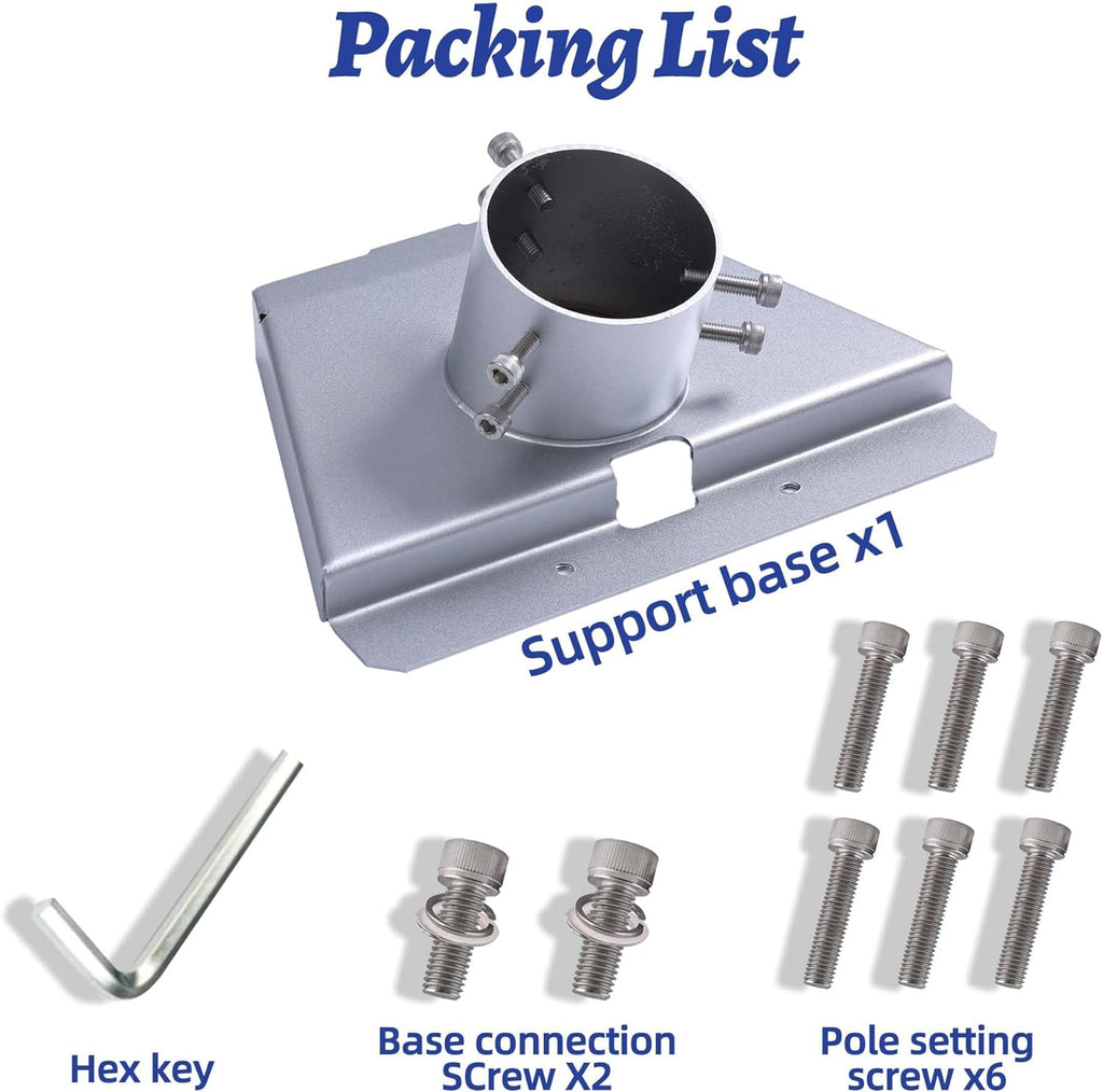 Pipe Adapter Pole Mount for Starlink Standard Dish Z5181