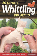 Whittling Projects: Step-by-Step Instructions & Photos to Carve Wood Figures V8631