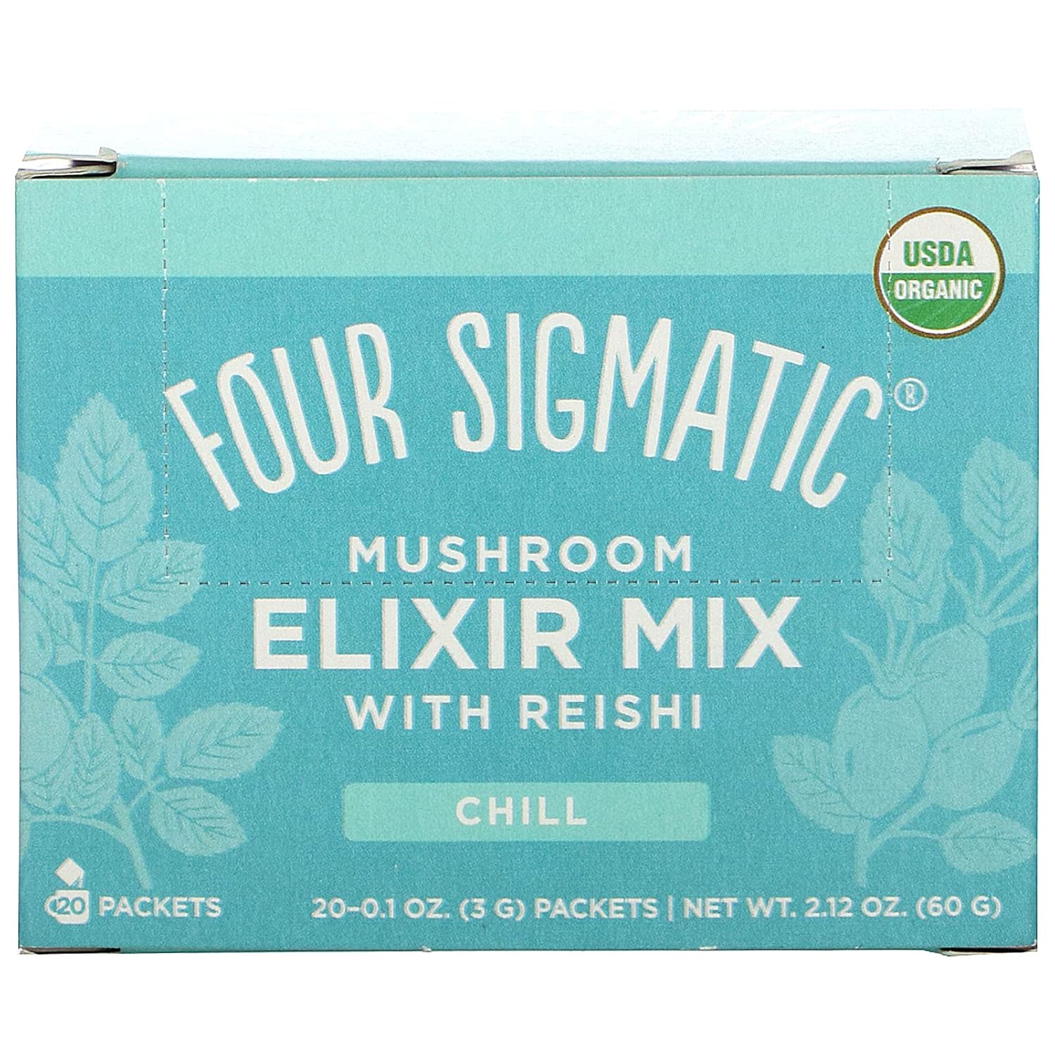 Reishi Mushroom Elixir, USDA Organic, 20 Count M533367