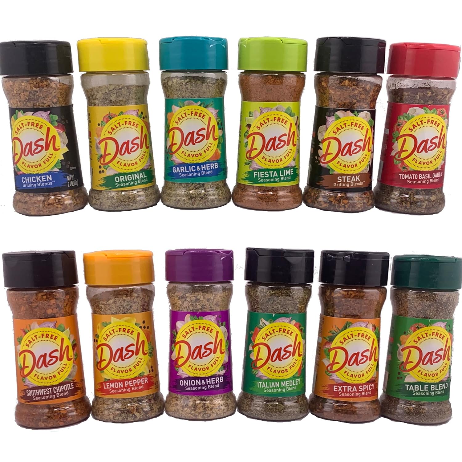 Seasoning Salt Free Variety 12 Pack T5708