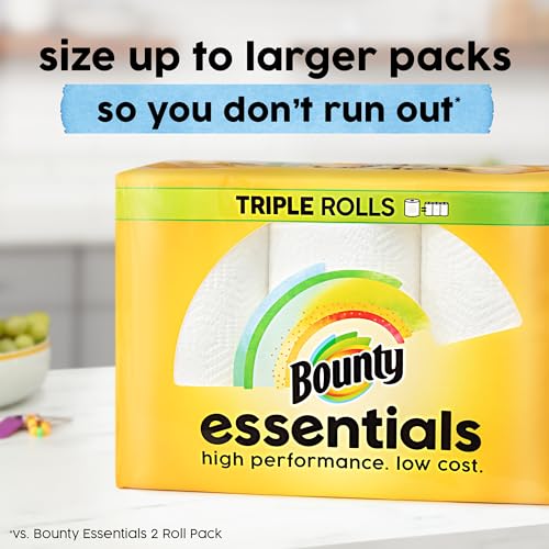 White 2 Triple Rolls Paper Towels X9677