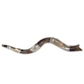 Sterling Silver Plated Yemenite Kudu Shofar Q1604