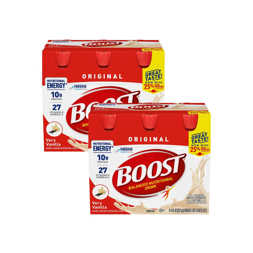 Vanilla Nutritional Drink, 8 oz, 6-CT (Pack of 2) U319303