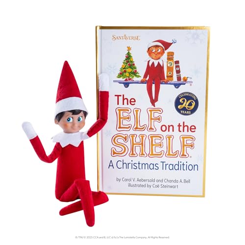 Posable Boy Scout Elf with Blue Eyes Box Set W880129