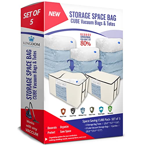 Cube Vacuum Compression Storage Bags O9850