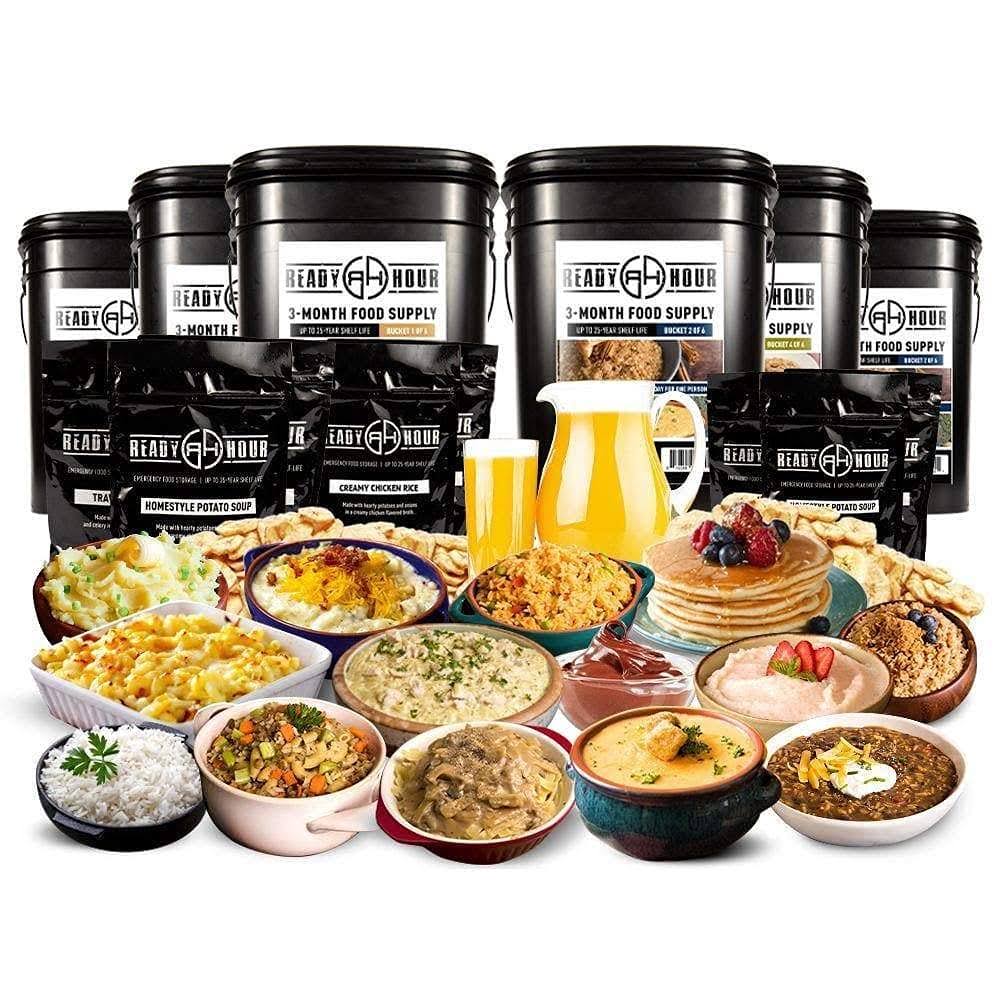 876 Servings Emergency Food Supply Q331