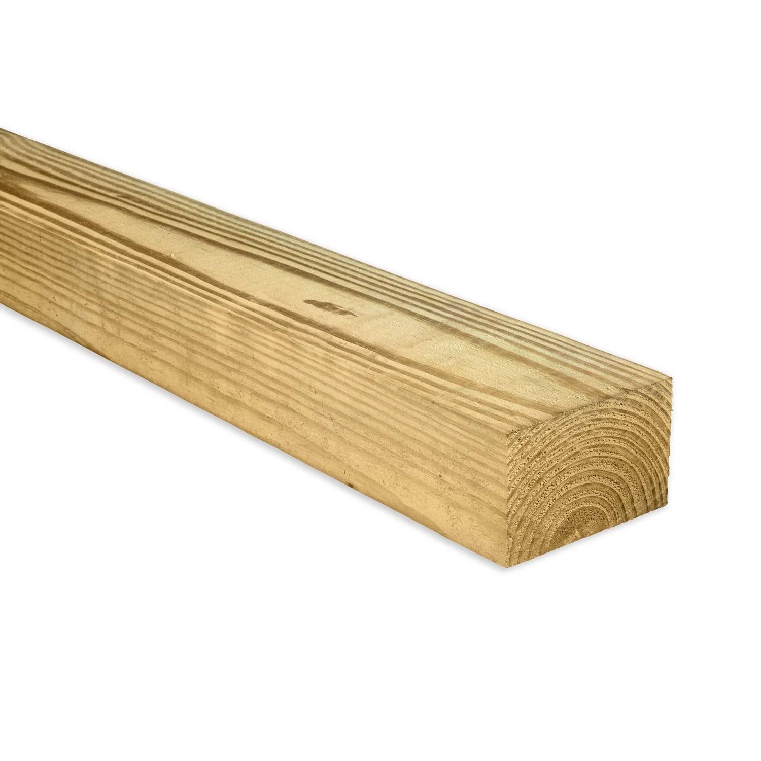 4-in x 6-in x 8-ft #2 Southern Yellow Pine Ground Contact Pressure Treated Lumber R80543