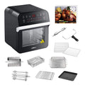 12.7-Quarts 15-in-1 Electric Air Fryer Oven Black W774573