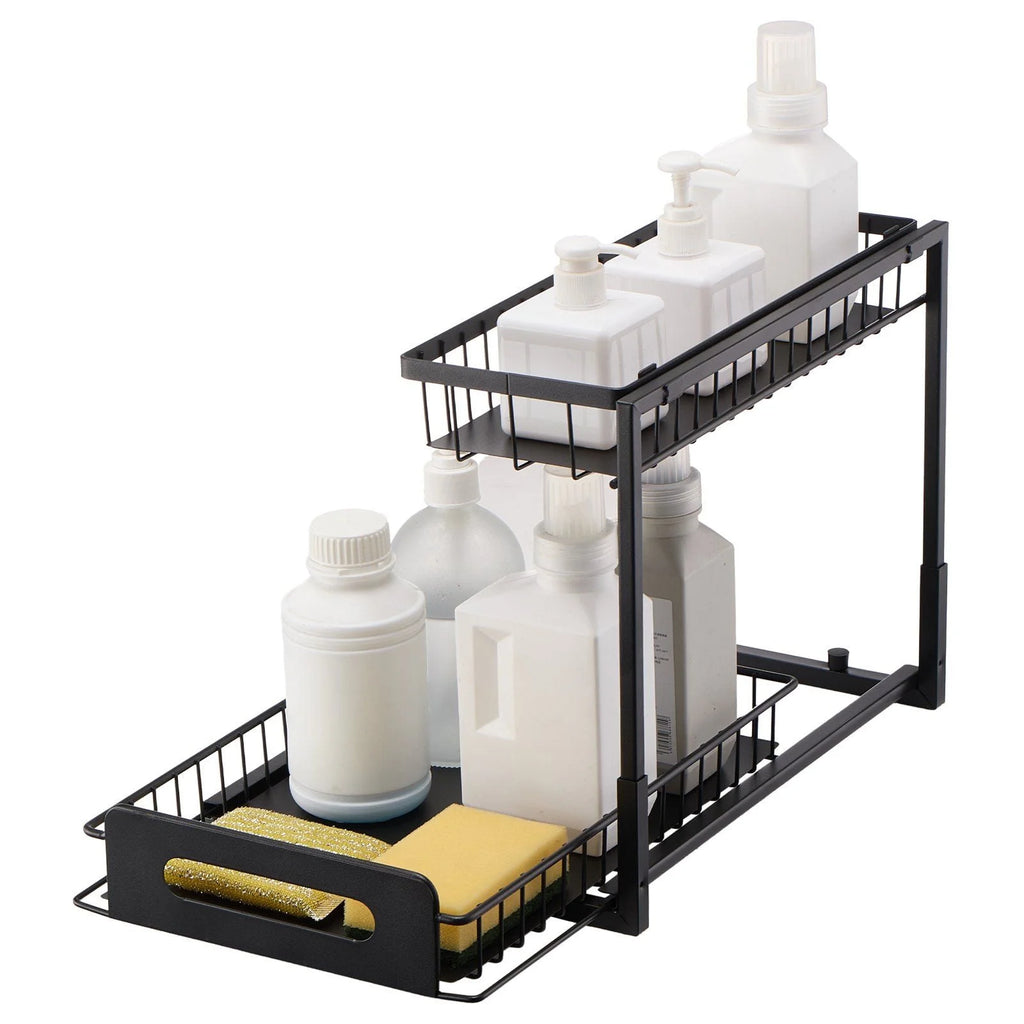 2-Tier Pull Out Cabinet Organizer V229561