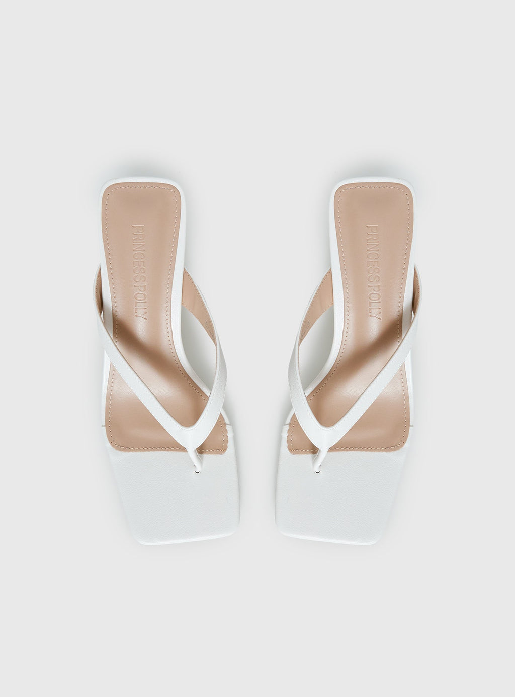The Mona Heels White