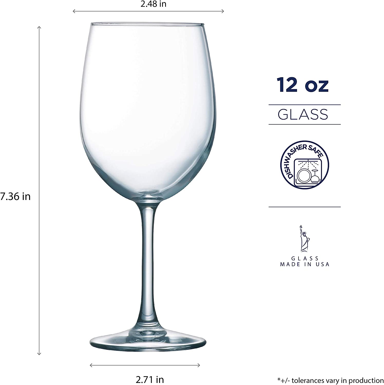 12 Oz Alto Goblet - 4 Pc Set F728343