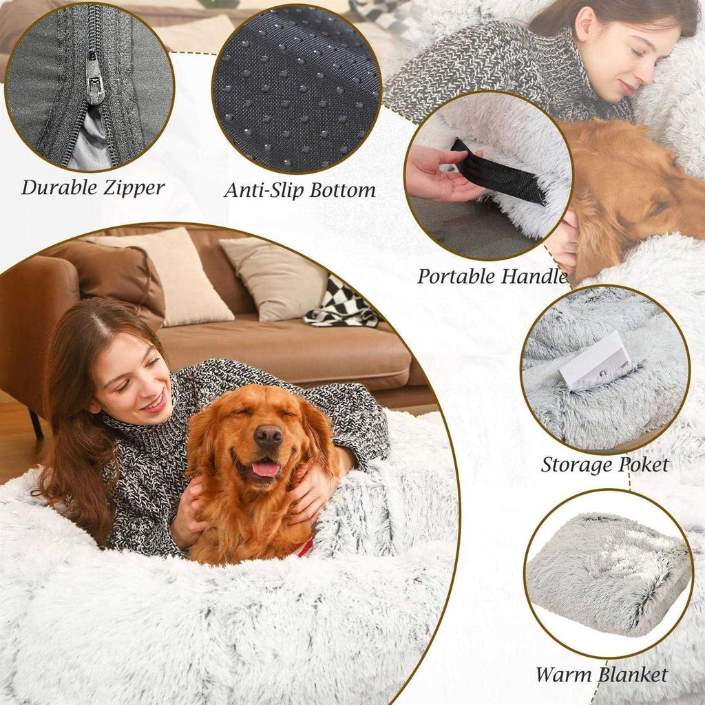 Orthopedic Washable Human Dog Bed O52651