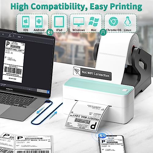 Pink Bluetooth Thermal Label Printer X612966