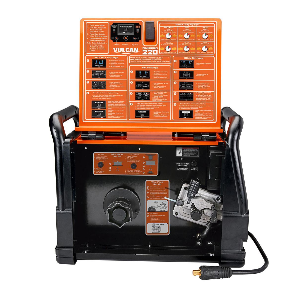 Industrial Multiprocess Welder with 120/240V Input L842