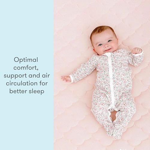 100% Breathable Washable Non-Toxic White Crib Mattress T495