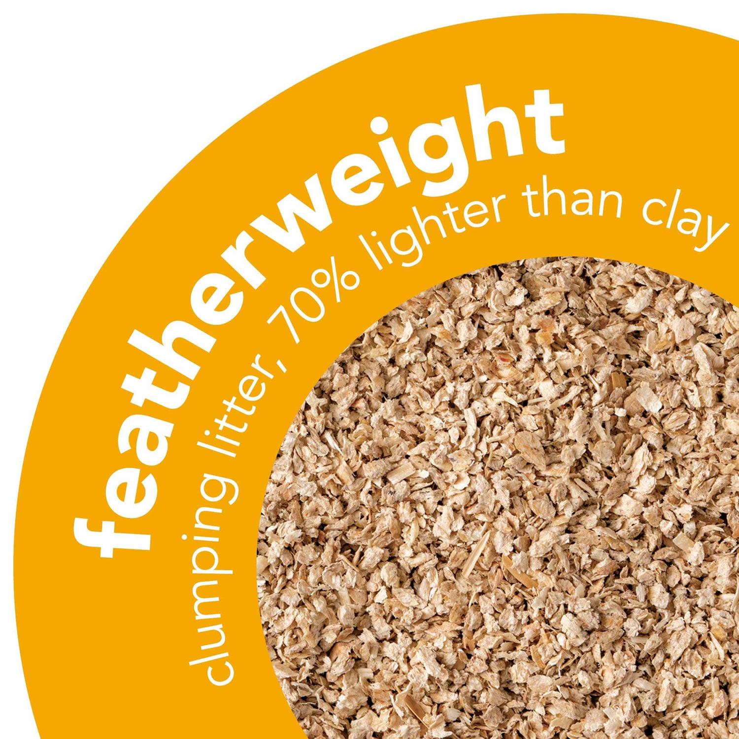 Unscented Clumping Wood Cat Litter P57850