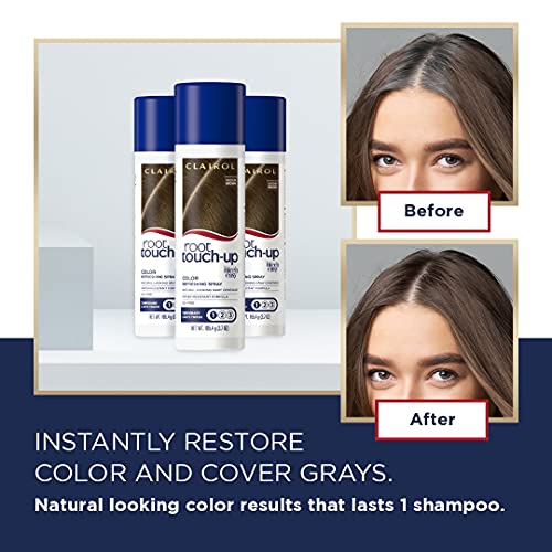 Medium Brown Temporary Hair Coloring Spray Z42050