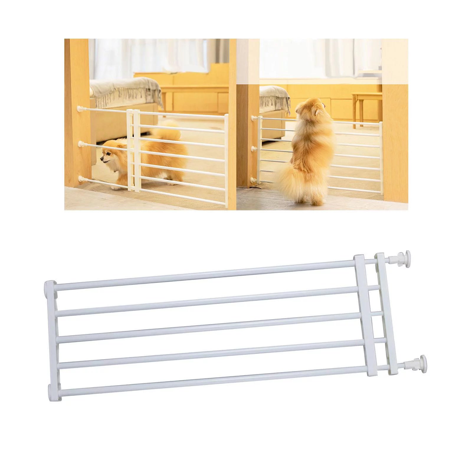 Adjustable Dog Gate Barrier Height 24cm J87215