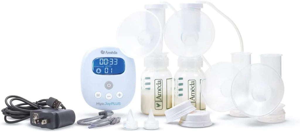 White Double Electric Rechargeable Breast Pump W265