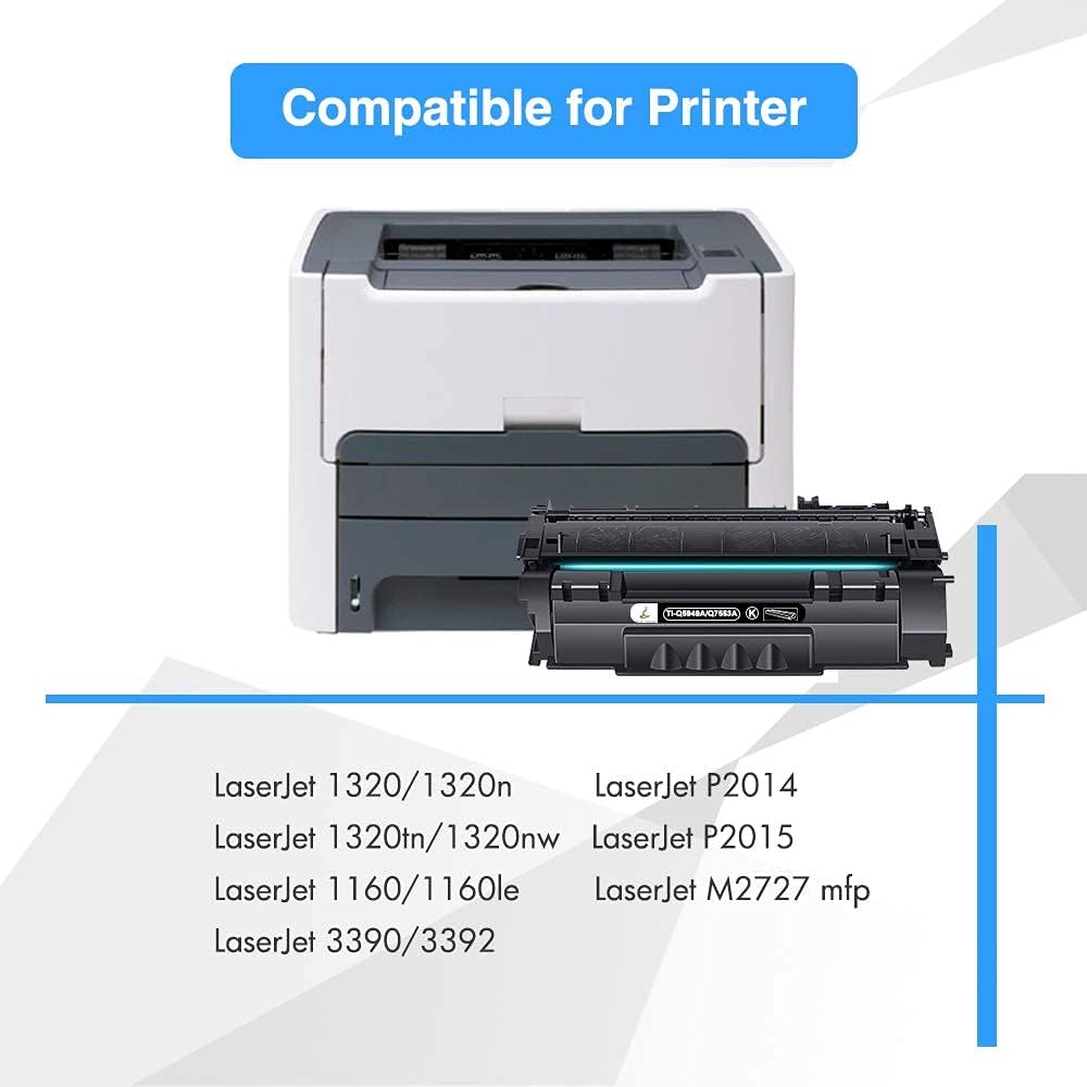 Black 2-Pack Compatible Toner Cartridge T7532