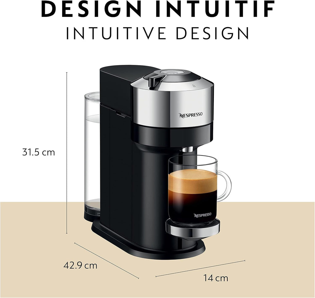 Chrome Coffee and Espresso Machine O147