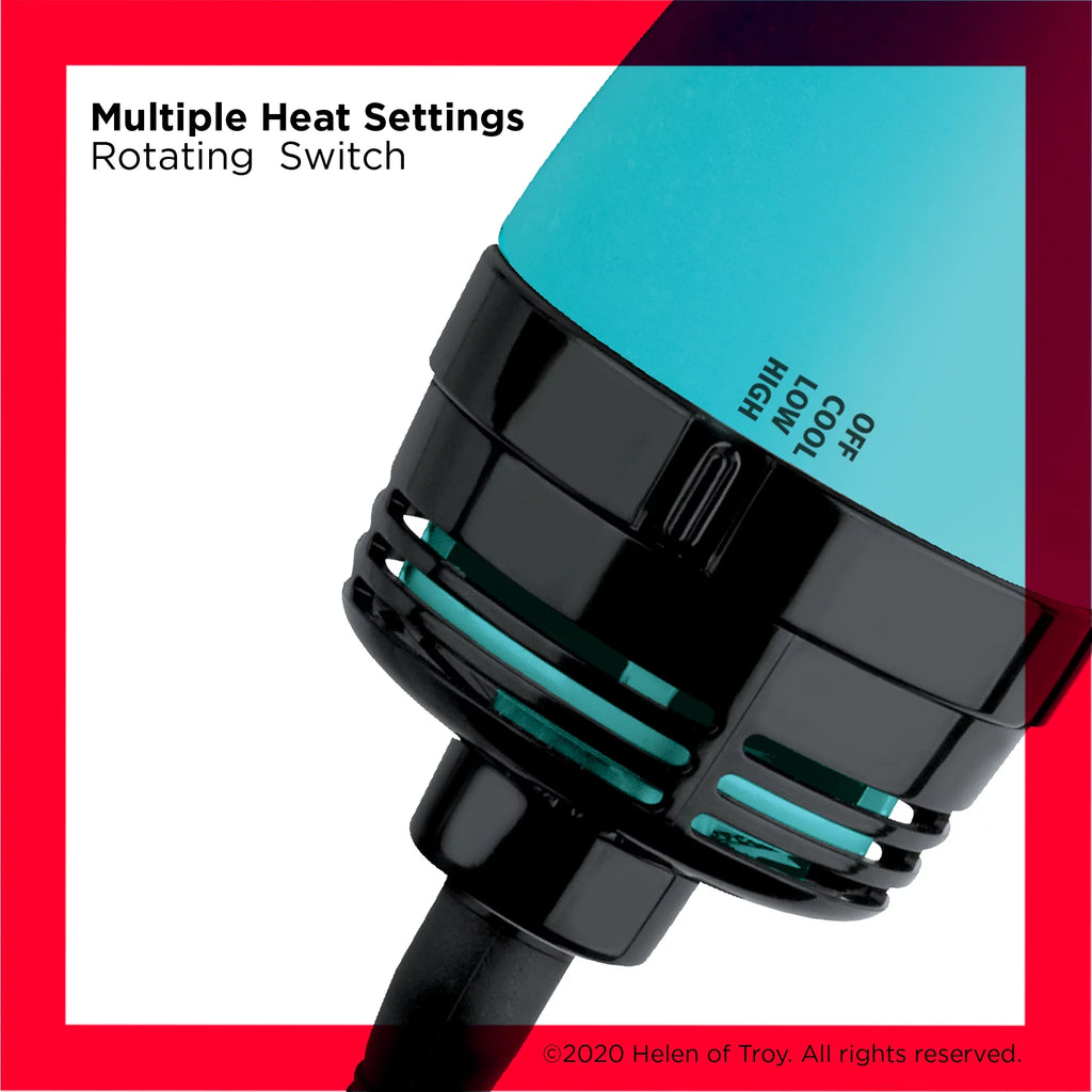 Mint Ceramic Hair Dryer and Hot Air Brush V745