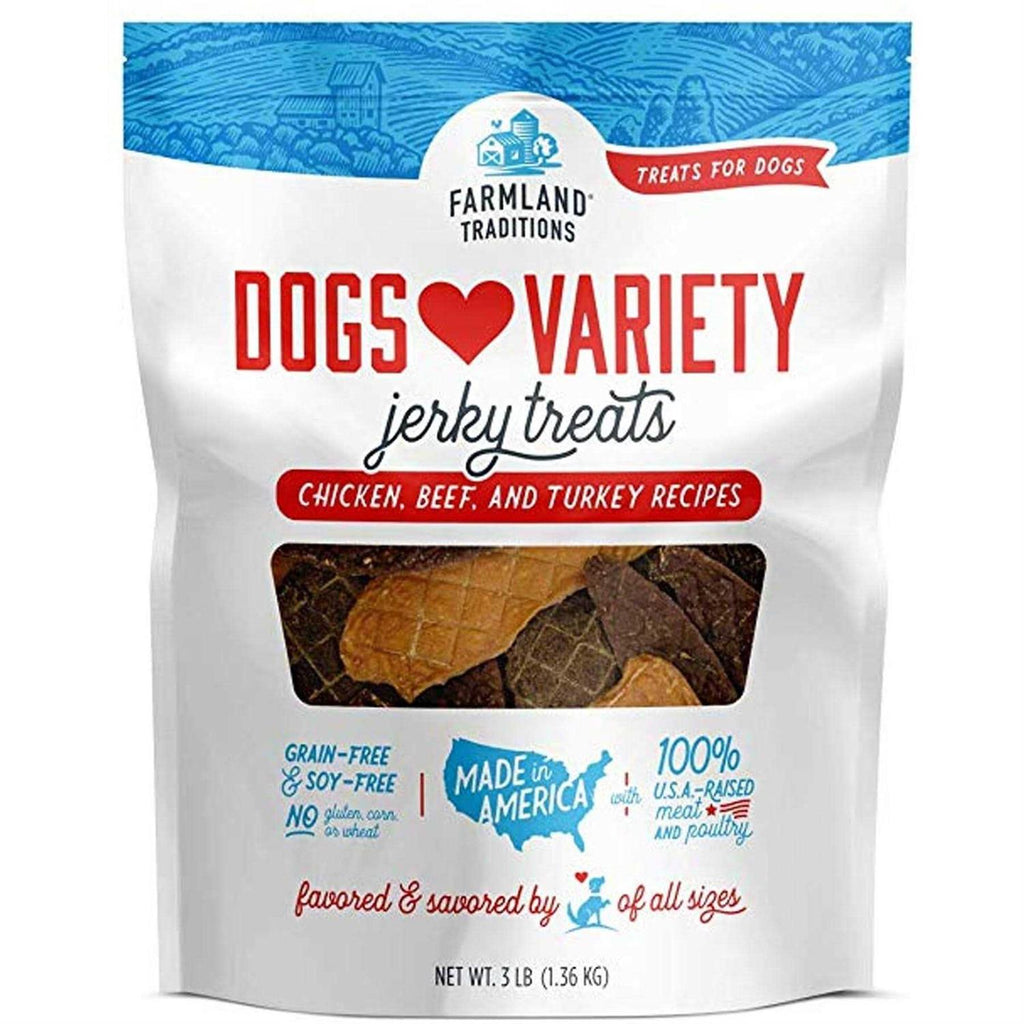 Dogs Love Variety Jerky Treats C699259